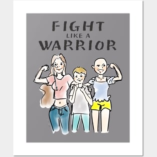 Fight Like A Warrior Posters and Art